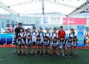 4.중국 청더시 유소년축구단 선수 및 관계자들이 11일 경주엑스포를 여름풀축제를 방문했다