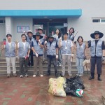 경주시시설관리공단, 오류해수욕장 성수기 환경정비 봉사활동 실시